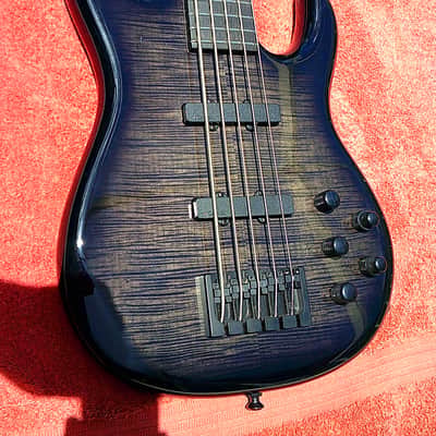 CARVIN 5-String Bass💎PIEZO💎ACTIVE-EQ💎NECK-THRU💎TOP-OF-THE-LINE & BONU$ 💎5 *FREE*$ET$-of-$TRING$ image 11