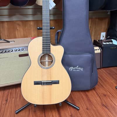 Martin 000C12-16E Cutaway Nylon Acoustic Electric Guitar- Natural Satin- w/soft case- New! image 2