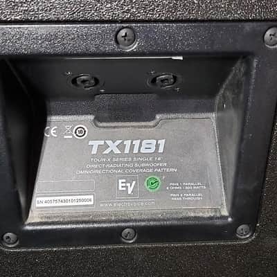 Electro-Voice TX1181 18" subwoofers 2012 (pair) image 3