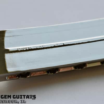 New! Gibson OEM Stoptail Tailpiece with Studs Nickel Finish fits Les Paul Standard, ES-335, SG Standard Stop Tail image 16
