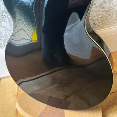 Hagstrom HJ500 - Black, "Archtop Jimmy",  Excellent + Condition, Hagstrom HSC, Free Worldwide Shipping image 3