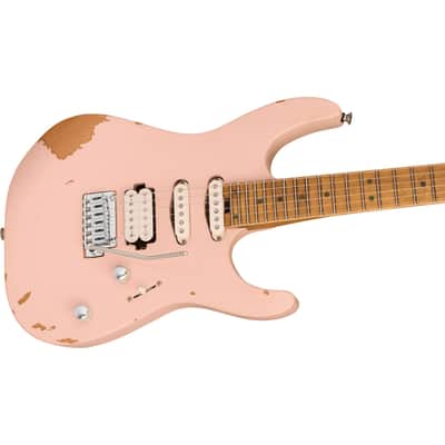 Charvel Pro-Mod Signature Rick Graham DK24 - Worn Shell Pink image 4