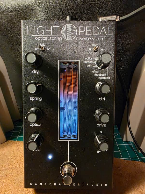 Gamechanger Audio Light Pedal Optical Spring Reverb 2020 - Black image 1