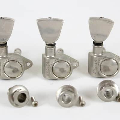 1986 Gibson Les Paul Standard GROVER Nickel Tuners Set Original 1980s USA image 4