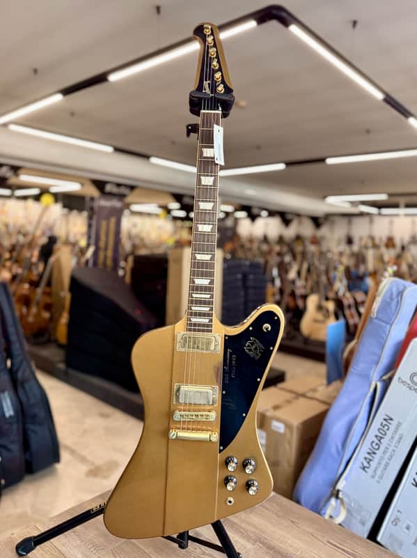 Gibson FIREBIRD LIMITED EDITION 50TH ANNIVERSARY GOLD + CUSTODIA