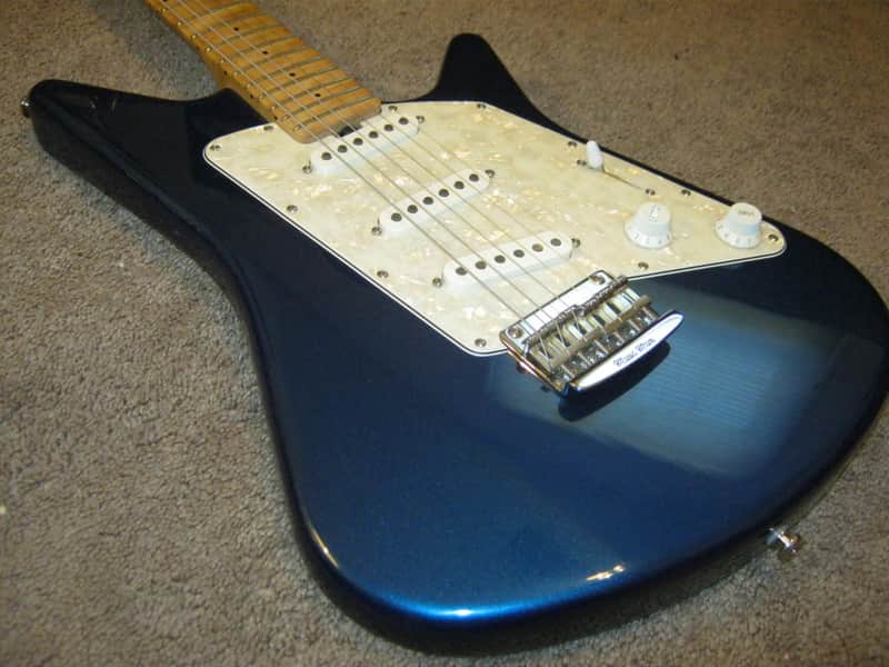 Ernie Ball Music Man Albert Lee SSS 2006 Dark Blue Metallic image 1