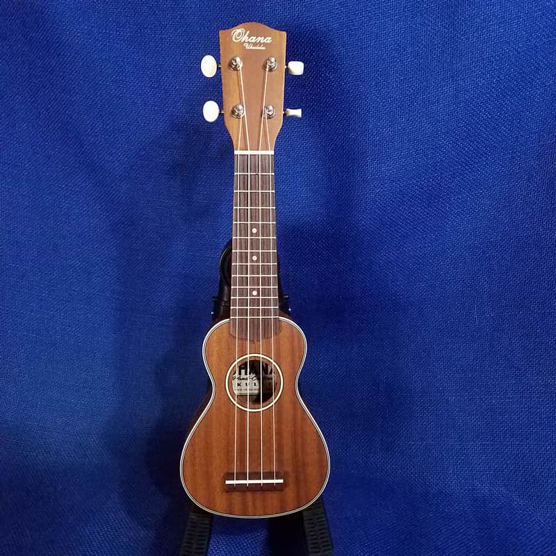 Ohana O'Nino Solid Mahogany Sopranissimo Ukulele image 1