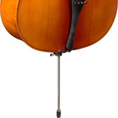 Stagg 3/4 Size Laminated Maple Cello Set - Handcrafted Instrument With Carrying Bag image 2