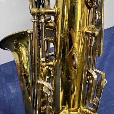 Vintage Martin Busine Alto Sax Saxophone with Original Case Made in the USA for Parts or Repair 1919 image 18