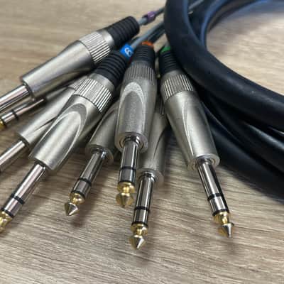 MTI Dsub 25 studio cable 8x jack TRS 2.1mts image 2