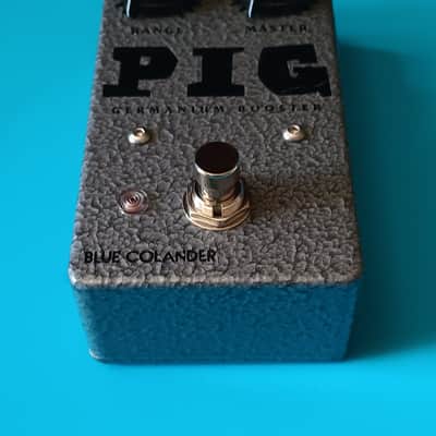 Blue Colander PIG germanium booster / Rangemaster | Reverb
