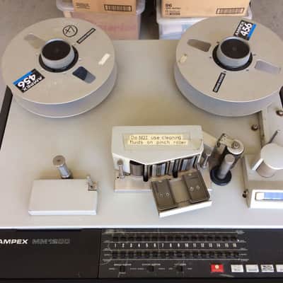 Ampex MM-1200 16 track 2" Tape Machine with accessories and new tape image 13