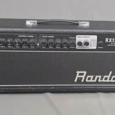 Randall RX120RH 2-Channel 120-Watt Solid State Guitar Amp Head with Spring Reverb 2010s - Black image 1