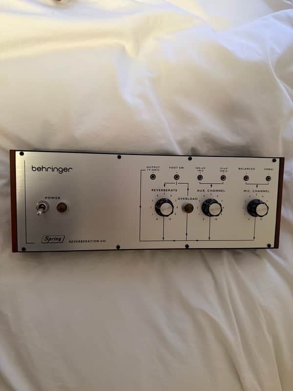 Behringer 646 Spring Reverberation Module 2024 - Present - Metal image 1