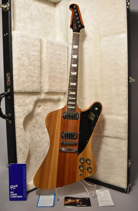 2007 Gibson USA Guitar Of The Week #12 GOTW Firebird V Zebrawood w/OHSC image 1
