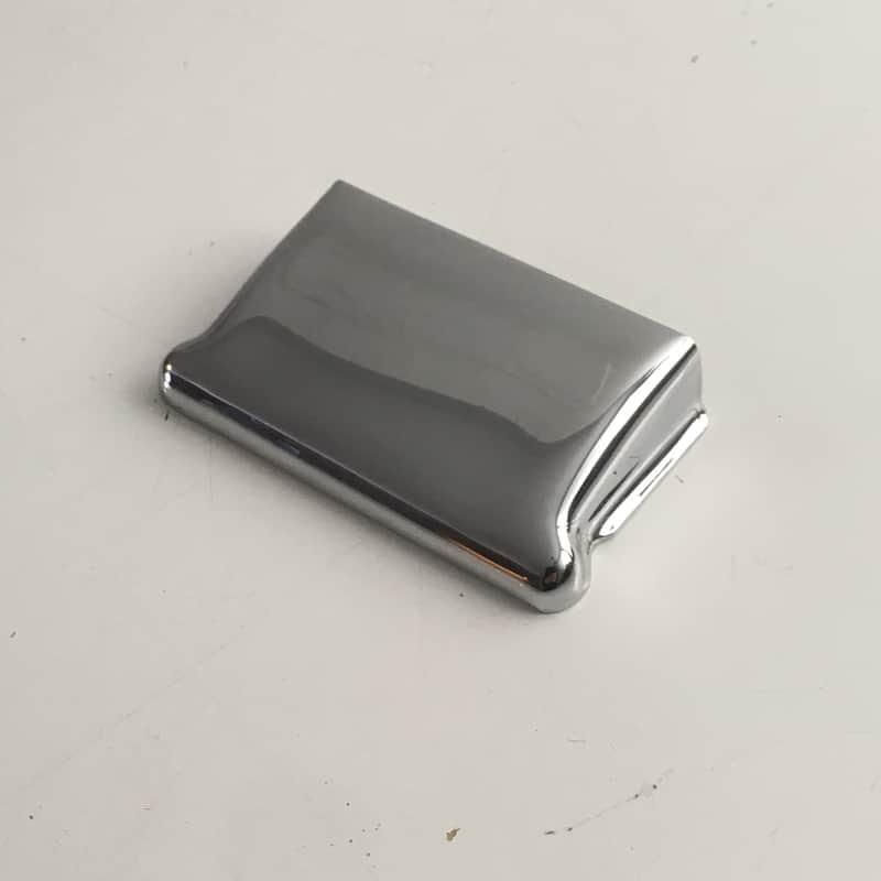 Made in USA Genuine Fender Vintage Reissue Strat Ashtray Bridge Cover Light NOS Relic Guitar image 1