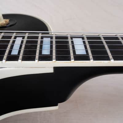 Gibson Les Paul Custom 2001 Ebony Black Beauty Yamano Music w/ OHSC, Paperwork image 5