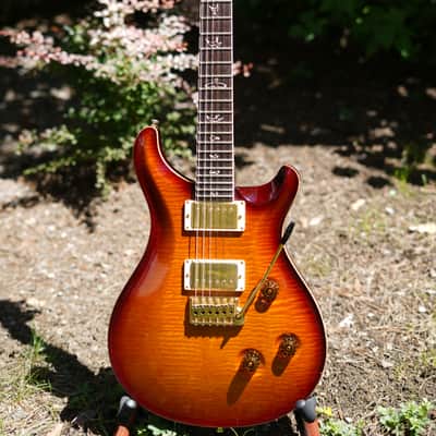 PRS 25th Anniversary Custom 24 2010 - Smoked Amber image 1