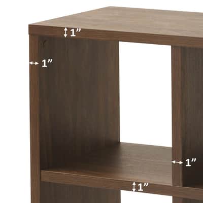 Vinyl Record Storage Cabinet – 8-Cube LP Album Display Rack image 4