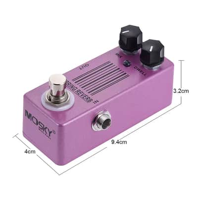 Mosky Audio MP-51 Spring Reverb Effect Pedal image 4
