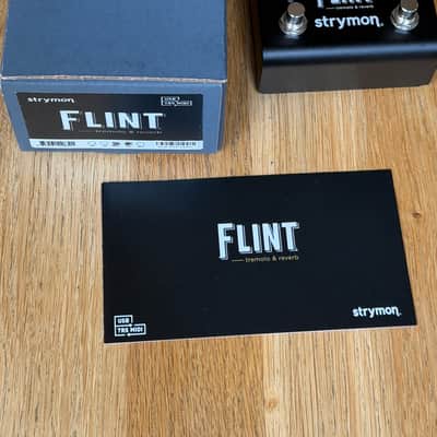 Strymon Flint Reverb and Tremolo V2 2022 - Present - Black image 7