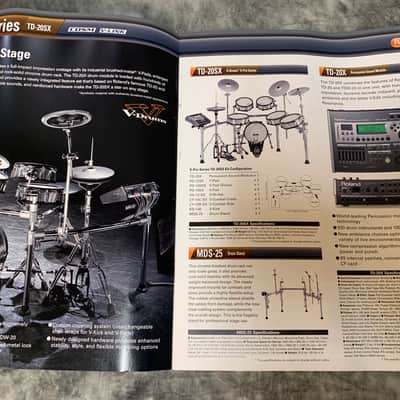 Roland Catalog 2009 V-Drum VE-20 FRV-1 image 5