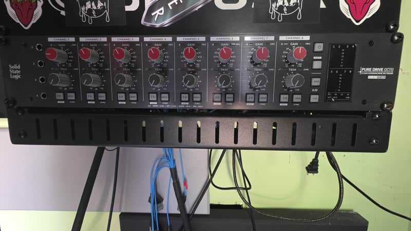 SSL Pure Drive OCTO 8-Channel Microphone Preamp image 1