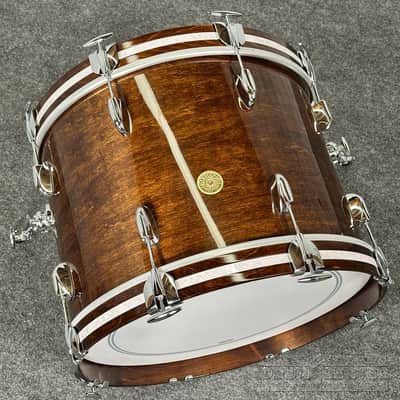 Gretsch USA Custom 3pc Drum Set Antique Maple Gloss image 4