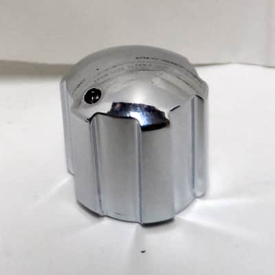 Line 6 Spider II III POD X3, Low Down Silver Push Knob 30-45-0011 PLASTIC CHROME image 2