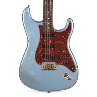 Fender Custom Shop Limited Edition Roasted Stratocaster Super Faded Aged Lake Placid Blue Relic (Serial #XN18647) image 2
