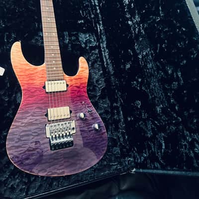 Suhr NAMM Piece Modern Carve Top Stunning Purple Gradient image 6