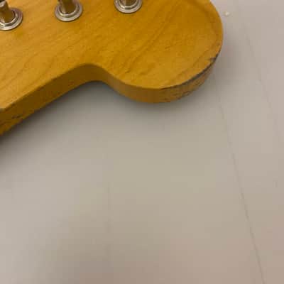 MJT Allparts Fender Stratocaster Neck Vintage Aged Relic w/ Tuners image 4