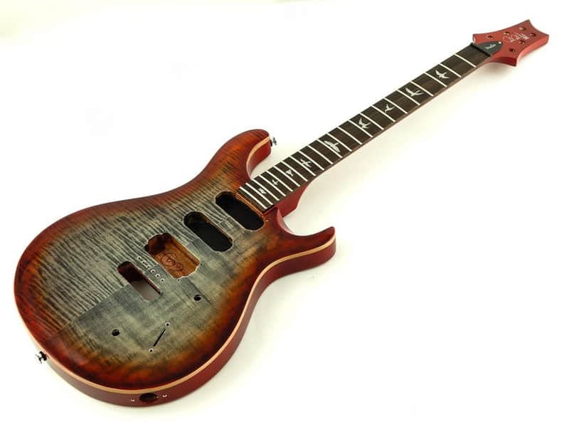PRS SE Studio BODY & NECK Paul Reed Smith Guitar Figured Charcoal Cherry Burst image 1