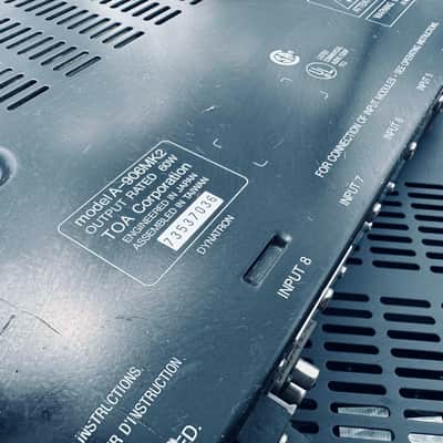 Toa 900 Series 2 Amplifier image 5