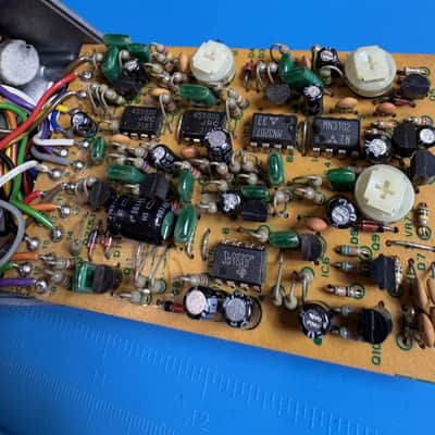 BOSS BF-2 Flanger Black Label Chorus Mod w/Push-Button Switch MIJ July 1983 image 14