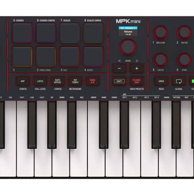 AKAI MPK MINI 4-BLACK : BRAND NEW :  [DETROIT MODULAR]