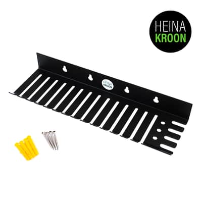 Heinakroon Eurorack Patch Cable Holder Wall Mountable 14 Slots with Accessory shelf image 1