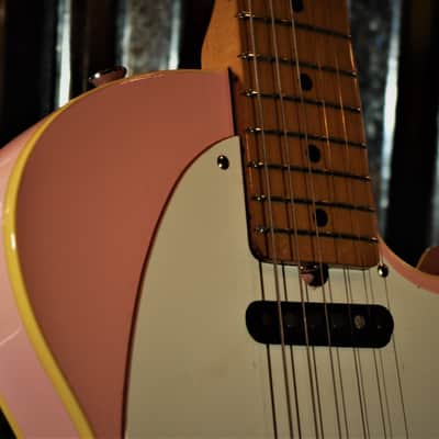 Strings & Things St. Blues Custom Bluesmaster II 1984 Shell Pink. Guitar that ruined Billy Squier image 6