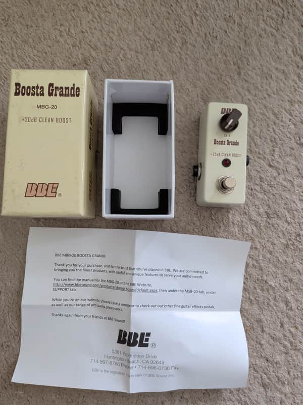 BBE Mini Boosta Grande 2010s - White image 1