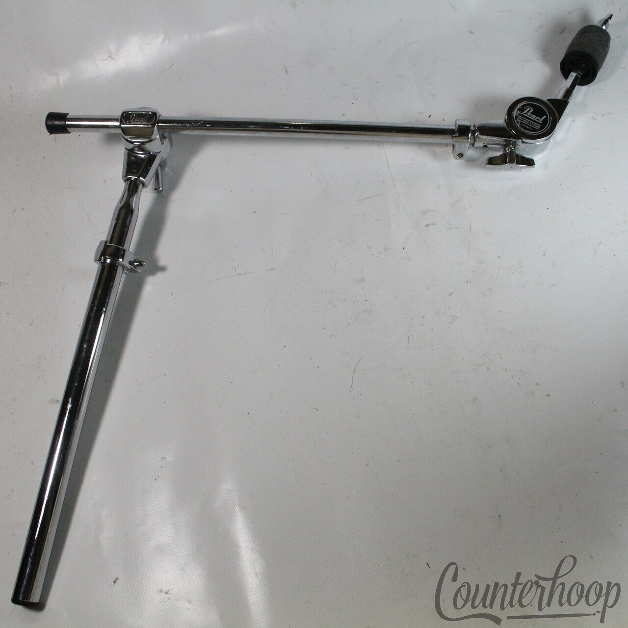 Pearl Uni-Lock Cymbal Holder Tubular Boom Arm CH-1030B Tilter Percussion Rod — main photograph