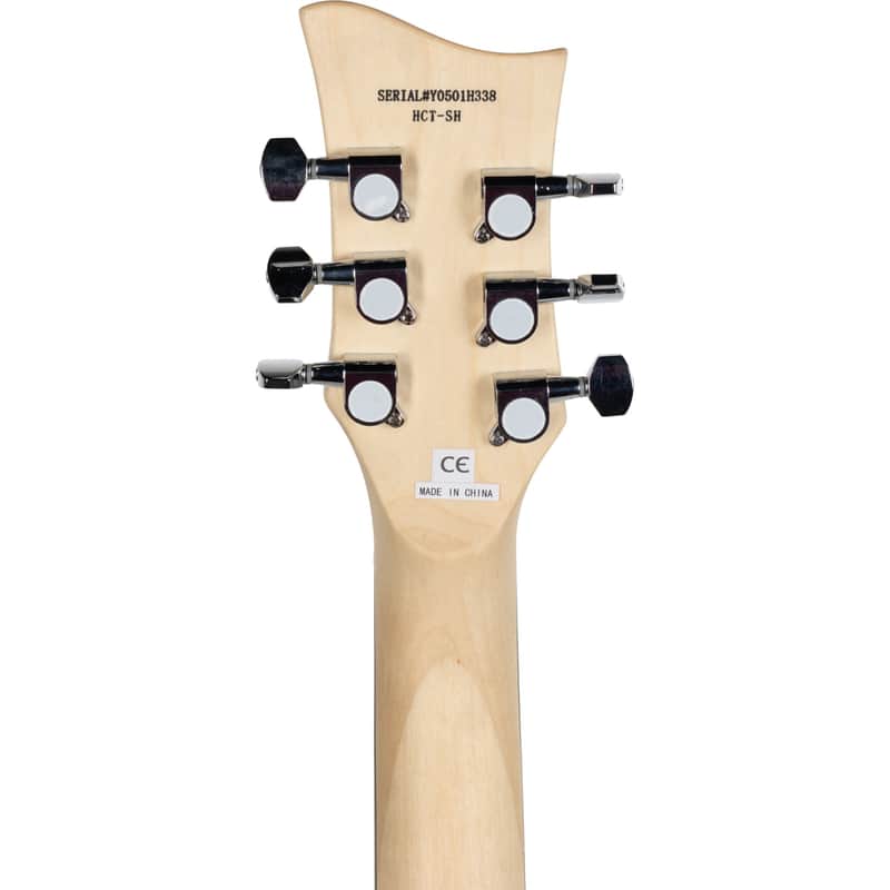 Hofner HCT-SH-BK-O Shorty Travel Guitar - Black Finish image 1