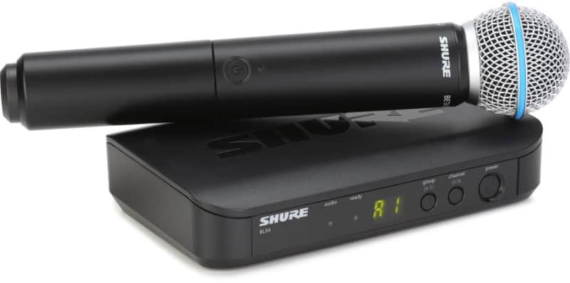 Shure BLX24/B58 Wireless Handheld Microphone System - H9 Band (BLXHHB58-H9d1) image 1