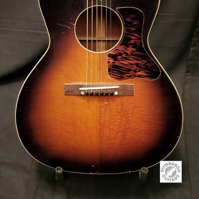 1943 Gibson L-00 Parlor Acoustic in Sunburst; Comes with After-Market Hard Case and Pro-Setup! image 1