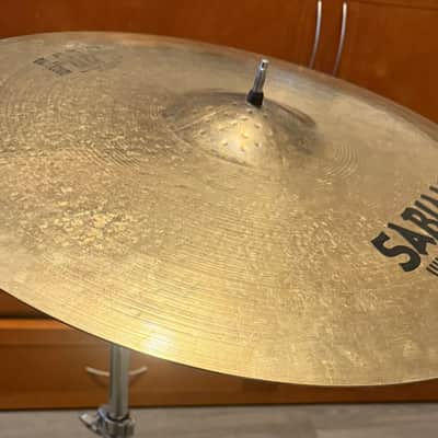 Sabian 21" HH Hand Hammered Raw Bell Dry Ride Cymbal 1996 - 2015 - Natural image 3