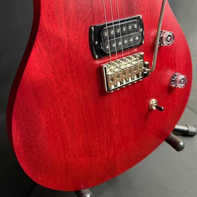 PRS SE CE 24 Standard Satin Electric Guitar Vintage Cherry w/ Gig Bag image 6