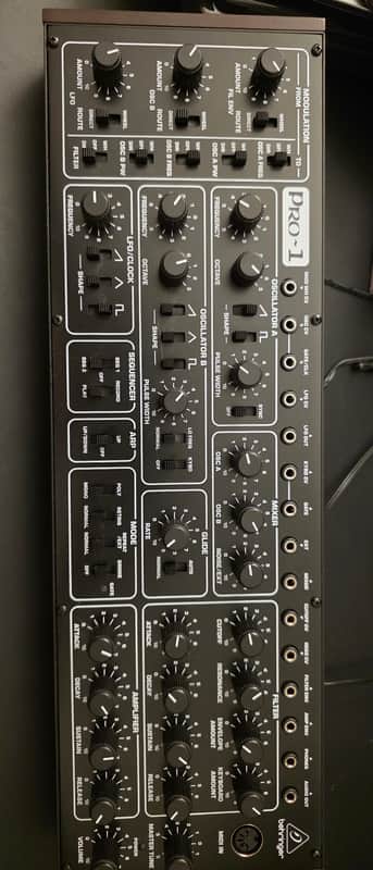 Behringer Pro-1 Analog Synthesizer 2019 - Present - Black image 1