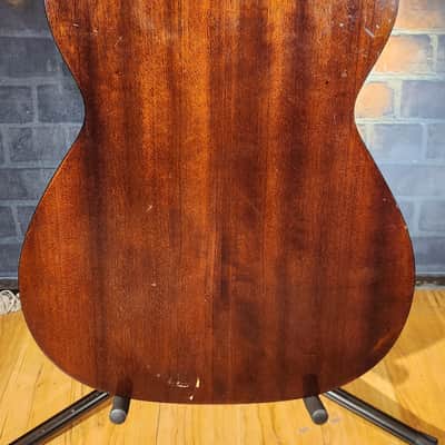 Vintage 1960s Estrada FS-5 Acoustic Guitar Natural-GOOD Tone-Repaired Headstock image 20