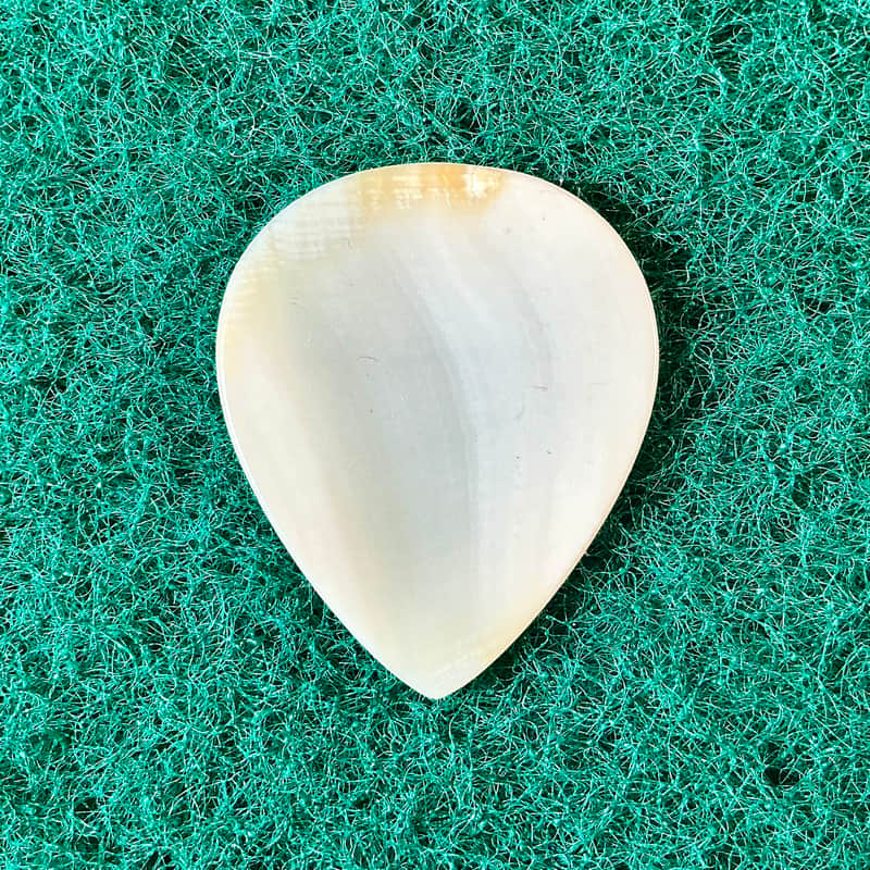 Seashell guitar pick/1.3mm thick, tear drop profile… by BeachSidePicks image 1