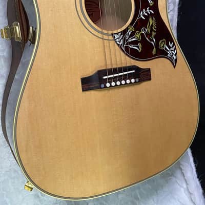 NEW ! Gibson Hummingbird Original - Antique Natural - Stunning Figured Spruce Top - WOW - 4.3 lbs - Acoustic Electric - Authorized Dealer - G07425 image 7
