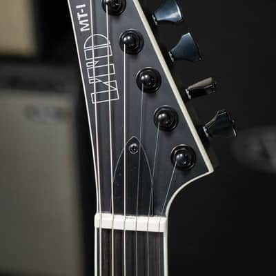 ESP LTD Mick Thomson MT-1 Electric Guitar - Black Satin with Hardshell Case image 6